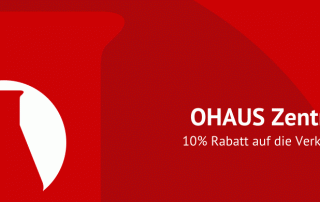 OHAUS Zentrifugen: 10 % Rabatt auf die Verkaufsschlager